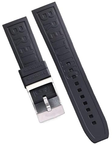 dayeer Kautschuk-Uhrenarmband für Breitling Avenger Super Ocean Challenger, Aufklärungsflugzeug Professional Series