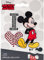Simplicity Disney I Love Mickey Applique with Rhinestones, Polyester, Multi-Colour, 10.34 x 14.22 x 0.23 cm