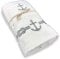 Handtuch-Set Frottee Meer Anker beige