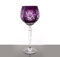 Weinglas Weinkelch Römer Glas Schleuderstern 250 ml Violett Handgeschliffen Kristallglas