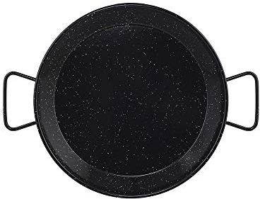 Metaltex - Paellera Acero Esmaltado 9 Raciones 40 cm