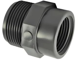 Codital Réduction PVC Pression à Visser MF 3/4-1/2 de Raccord PVC Pression