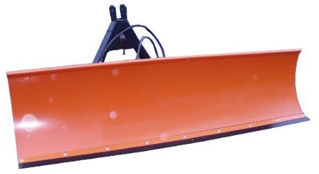 Schneeschild Schneepflug 200x57cm Hydraulisch nach links und rechts schwenkbar für Traktor Bulldog Kat-2 / inklusive Haydraulik