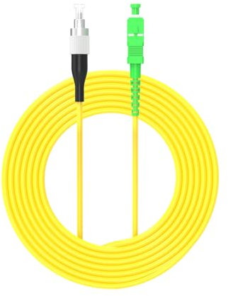 Jeirdus Simplex Câble fibre optique SC/APC vers FC/PC 1 m