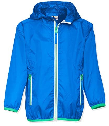 Playshoes Giacca Antipioggia Pieghevole, Unisex - Bambini e ragazzi, Blu, 152