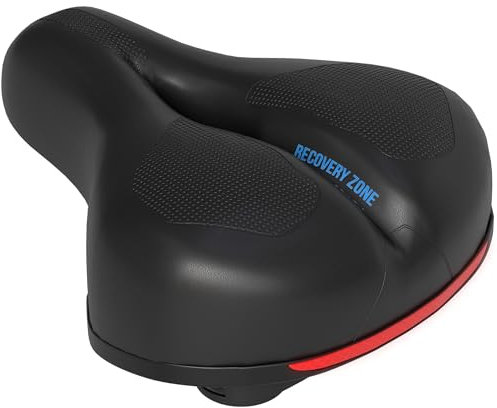 Strex Fahrradsattel - Unisex - Extra bequem - Gelsattel - Belüftung