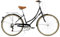 FabricBike Step City Damenfahrrad Amsterdam 28 Zoll Komfort Bike 7 Gang Hollandrad im Retro-Design (Black)
