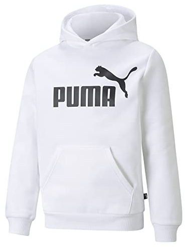 Puma Jungen Sweatshirt, Normal, Synthetik, Puma Weiß, 140