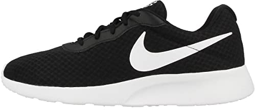 Nike Herren Tanjun Sneaker, Black White Barely Volt Black, 39 EU