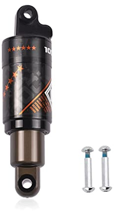 Jejy Mountainbike Hinterer Stoßdämpfer Ölfeder Fahrrad 120/125/150/165/190mm MTB Hintere Galle Suspension Dämpfer (Size : 120mm/550Lbs)