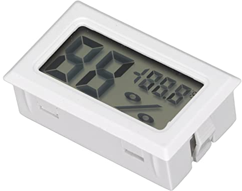 Sorandy LCD Digitaler Temperatur FeuchtemesserThermometer für Hausweinkeller Schlafzimmer, Digital Thermometer Hygrometer für Gewächshaus/Autos/Heim/Büro