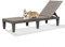 RAPTAVIS Outdoor-Lounge-Stuhl, Pool-Chaiselounge, wasserdicht, Gray
