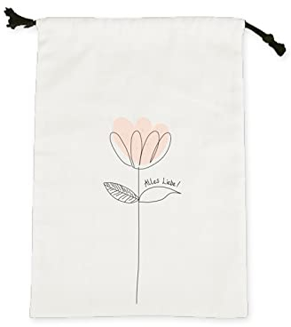 Grafik-Werkstatt Geschenkbeutel aus 100% Baumwolle | Geschenktüte | Verpackung | Alles Liebe!