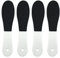 4 Pieces Double-Sided Foot File Foot Rasp File Dead Skin Remover Foot Scrubber Hard Skin Remover Foot Care for Wet and Dry Cracked Feet