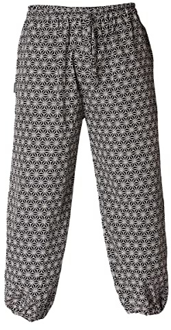 PANASIAM Muck Pants 'geometrix', Asanoha Black, M