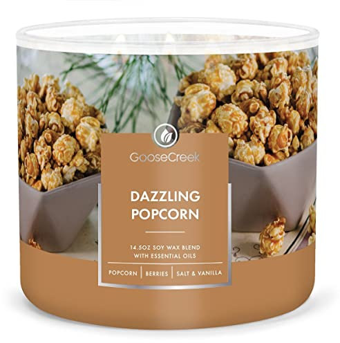 Goose Creek Candle® Dazzling Popcorn 3-Docht-Kerze 411g