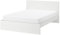 Ikea MALM Bettgestell hoch 160x200 cm weiß / Luröy