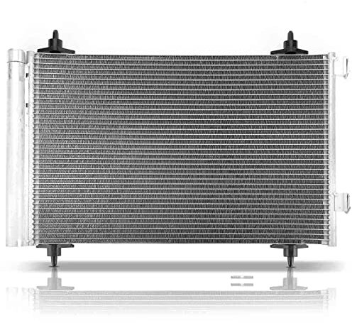 Frankberg Condensatore climatizzatore compatibile con Berlingo B9 1.6L 2008-2022 307 3A/C 1.4L 1.6L 2.0L 2000-2014 308 I 4A 4C 1.6L 2008-2014 Replace# 9650631680