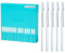 Rascador de oído - Kit de eliminación de cerumen para adultos - 24 piezas lavables, herramienta de eliminación de cerumen con punta de resina, palillos reutilizables y pegajosos para limpiar los oídos