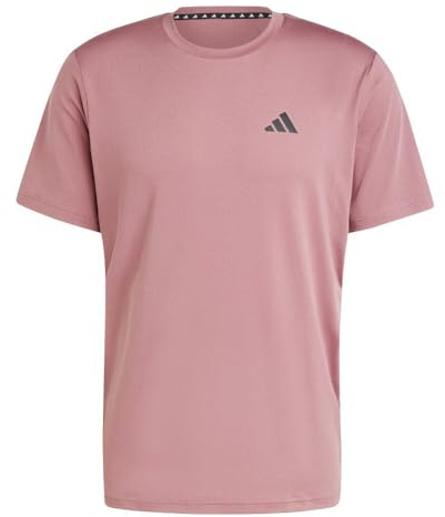 adidas Herren Train Essentials Stretch Training Tee, preloved Crimson/Black, XXL