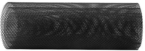 Rouufgeg 40X13 Inch Universal Car Grille Mesh Metal Car Grille Mesh Sheet Grid Rhombic Grill Mesh Hole 8X16mm