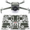WRAPGRADE Skin Stickers Compatible with DJI Mini 4 Pro | Full Wrap (Army Green)