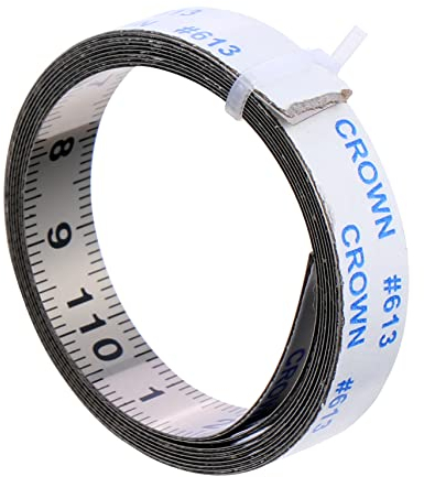 jojofuny Herrscher maßband Messlineal Messung Messgerät Metalllineale gadget Lineal für Aufkleber Lineal messen Lineal zum Messen Klebstoff Klebeband selbstklebendes Lineal Kohlenstoffstahl