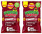 Walkers Monster Munch BBQ Sauce Flavour Crisps, 6 x 16g, (2 Pack), 76 Kcal Per Pack, 319 KJ Per Pack, Source of Fibre, No Artificial Colours or Preservatives, Baked, Less Salt, Suitable for Vegetarian