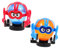 MOLUCKFU 2 Sätze Kampfbrettspiele Tisch Brettspiel Ballonfechtspiel Ballonstanzer Ballonfechtpuppen Ballonspiel Ballonfiguren Spielzeug Luftballons Roboter für Kinder Ballonkampfspiel Gummi