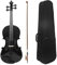 Violinenset Buntes Violinenset Aus Massivem 4/4 Holz Mit Geigenkoffer Zubehör Für Üben Von Streichinstrumenten(3/4)