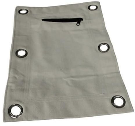 Leerer Fitness Sandsack für Boxtraining, Wandziel, 1 Stück, Weiß