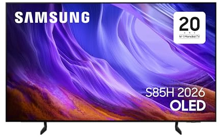 Samsung 55-inch S85H Smart TV, OLED 4K, 120Hz Gaming TV with AI Upscaling, OLED HDR, Vision AI Companion, Object Tracking Sound Lite, Alexa Built-in [2026]