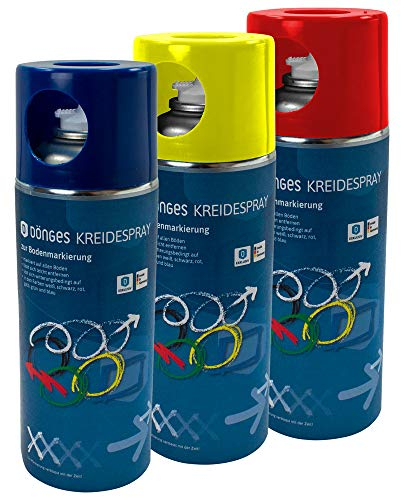 Dönges Spray à craie pour marquage de sol rose | 400 ml | Applicable sur différentes surfaces | Spray de marquage, spray de marquage de sol, spray d'événement