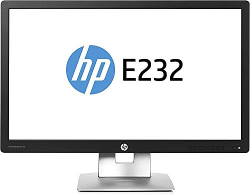 HP EliteDisplay E232 23-Inch Monitor (M1N98A8#ABA) IPS w/LED backlight, 1920x1080 @60Hz, 96PPI (Certified Refurbished)
