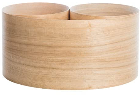Nordlinger Pro Feuille de placage bois chêne pré-encollé, pose thermocollante, dimension 25cmx2,5ml, véritable essence de bois FSC