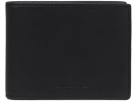 Lancaster | Soft Vintage Homme - Porte-Cartes Cuir de Vachette Pleine Fleur Noir