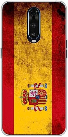 1001carcasas de silicona para Oppo RX17 Pro – Bandera de España