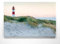 Atemberaubendes Nordsee Panorama Leinwand-Bild 120x80cm, Motiv Leuchtturm Sylt. Ein einzigartiges XXL Wandbild als Deko für Wohnzimmer, Schlafzimmer, Küche. Aufgespannt auf Holzrahmen