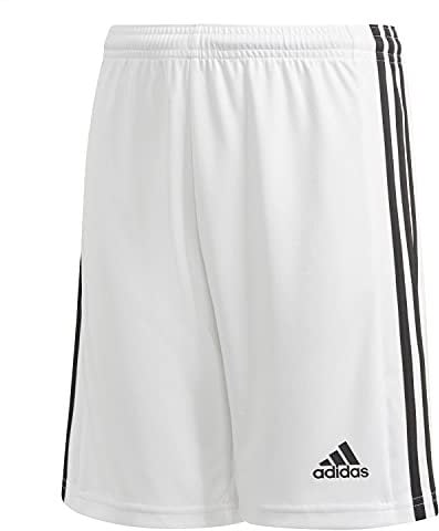 adidas Jungen Squadra 21 Shorts, White/Black, 15-16 Years