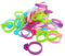 30 Pcs Pastry Bag Ties, Silicone Icing Bag Ties, Reusable Piping Bag Ties Decoration Bag Cake and Pastry Supplies Clips, Includes 5 Color. Suitable for Cupcakes Cookies and Pastry Seal (5 Color)