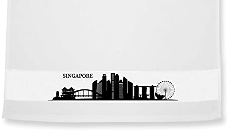 die stadtmeister Geschirrtuch Skyline Singapur/Singapore