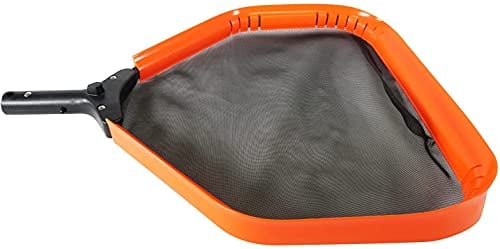 well2wellness® Poolkescher Laubkescher Flachkescher Force mit stabilem Zahnrahmen (1331BU)