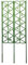 WIVAYE Treillis de jardin pour plantes grimpantes, 75 cm de haut, panneaux décoratifs en treillis avec revêtement en plastique, treillis pour plantes grimpantes