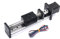 Zeberoxyz 100mm effektive Länge Linear Schienenführung Kugelumlaufspindel SFU1605 mit quadratischen mit NEMA17 Schrittmotor für DIY CNC Router Teile X Y Z Linear Stage Actuator(Größe:100mm)