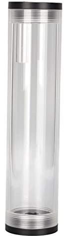 Réservoir de Refroidissement à Eau de 50 Mm/2,0 Pouces OD, 210 Mm/8,3 Pouces G1/4 filetage 3 Trous PC Ordinateur Refroidissement par Eau Refroidissement Rapide Réservoir D'eau Conception à Faible Bru