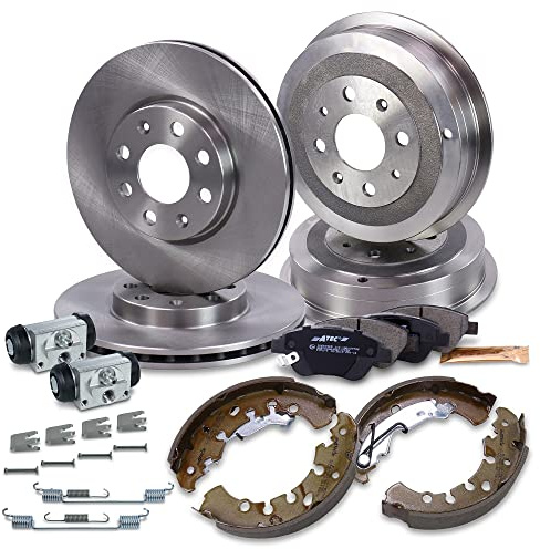 BESTPRICE ATP Bremsenset inkl. Bremsscheiben vorne Ø 257 mm Belüftet + | Kompatibel mit: OPEL ADAM, CORSA D, CORSA D Kasten/Schrägheck