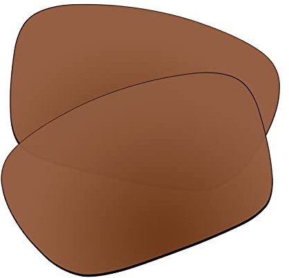 EZReplace Lentes de repuesto para gafas de sol Oakley Holbrook R OO9377 (lentes polarizadas), Marrón granate., Talla única