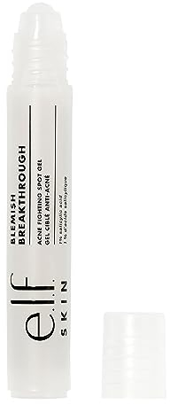 e.l.f. SKIN Blemish Breakthrough Blemish Fighting Spot Gel, Roll-on Blemish Spot Gel For Targeting & Treating Blemishes, Infused With Salicylic Acid