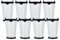 PAIHUIART Accesorios Filtro hepa 8 Piezas para Aspirador AEG CX7-2 Ergorapido, código de artículo AEF150, Filtro de Repuesto para Todos los Modelos de CX7-2 (Color : White)