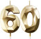 Geburtstagskerzen Zahlen Kerze 60 Tortendeko 60. Geburtstag Mann Frau Kerzen Geburtstag Gold Zahlen Geburtstagskerzen für Torte